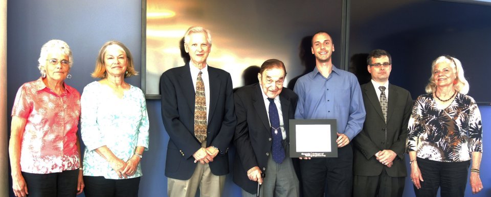 First award of William C.
                        Brown Fellowship - 2013